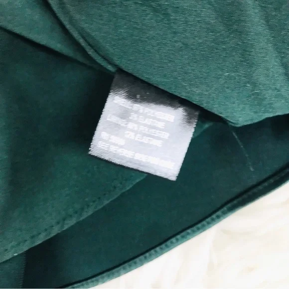 GIANNI BINI Green Satin Halter Mini Dress Backless Mod‎ 60s Minimalist Large New - Picture 9 of 11